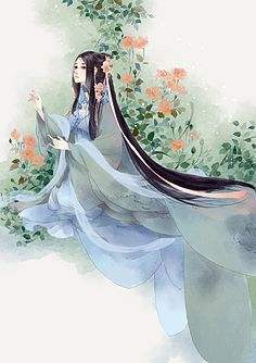 姜青萝贺修竹 作者：佚名